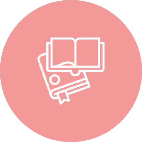 Icône de deux livres dont un ouvert