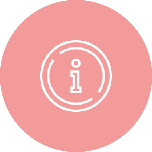 Icône d'un i entouré