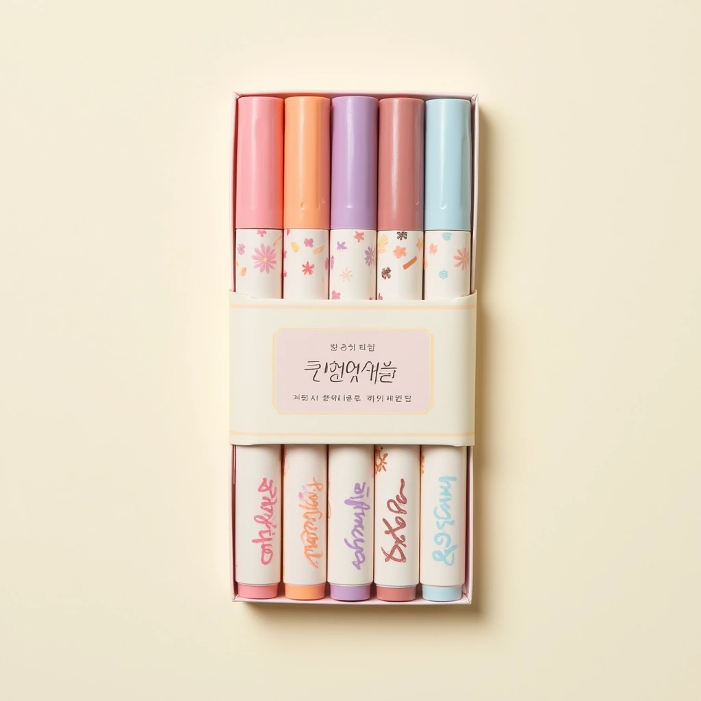 Set de marqueurs pastel – Early Spring Collection